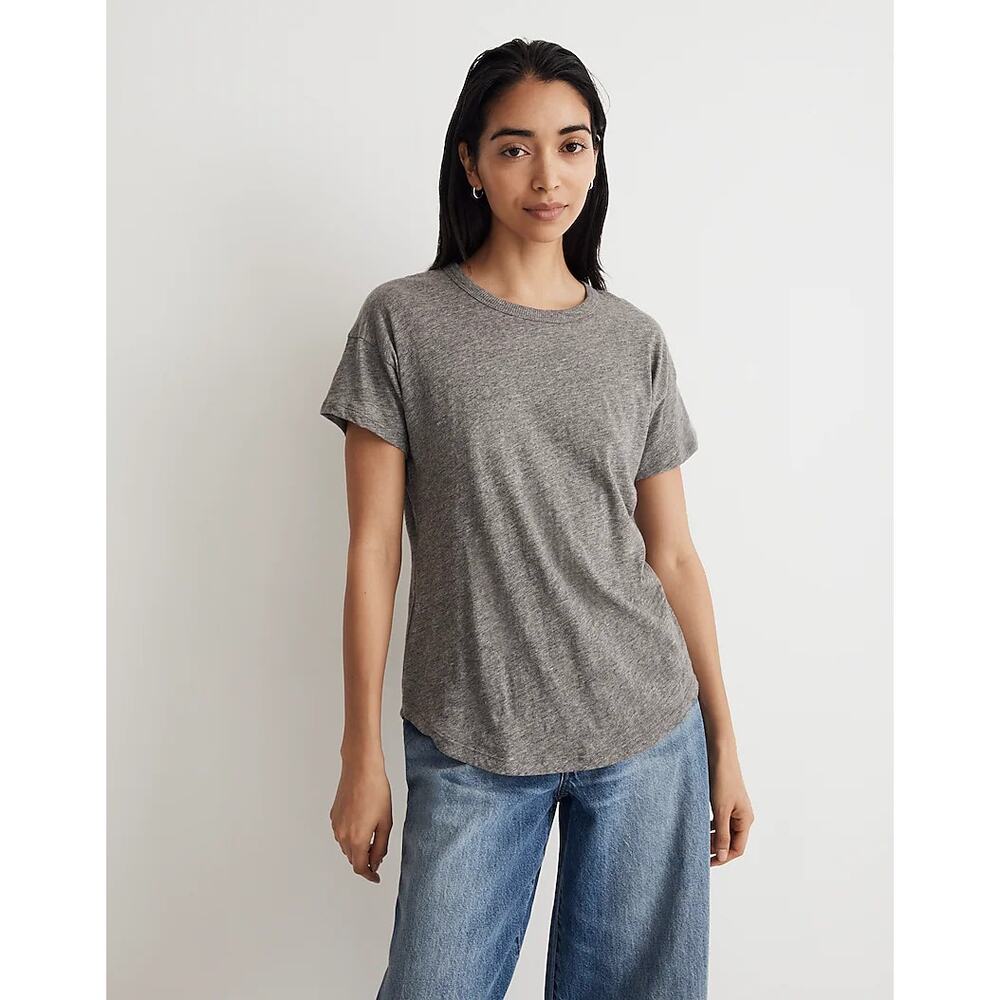 Madewell Perfectly Drapey Vintage Feel Tee – Size M